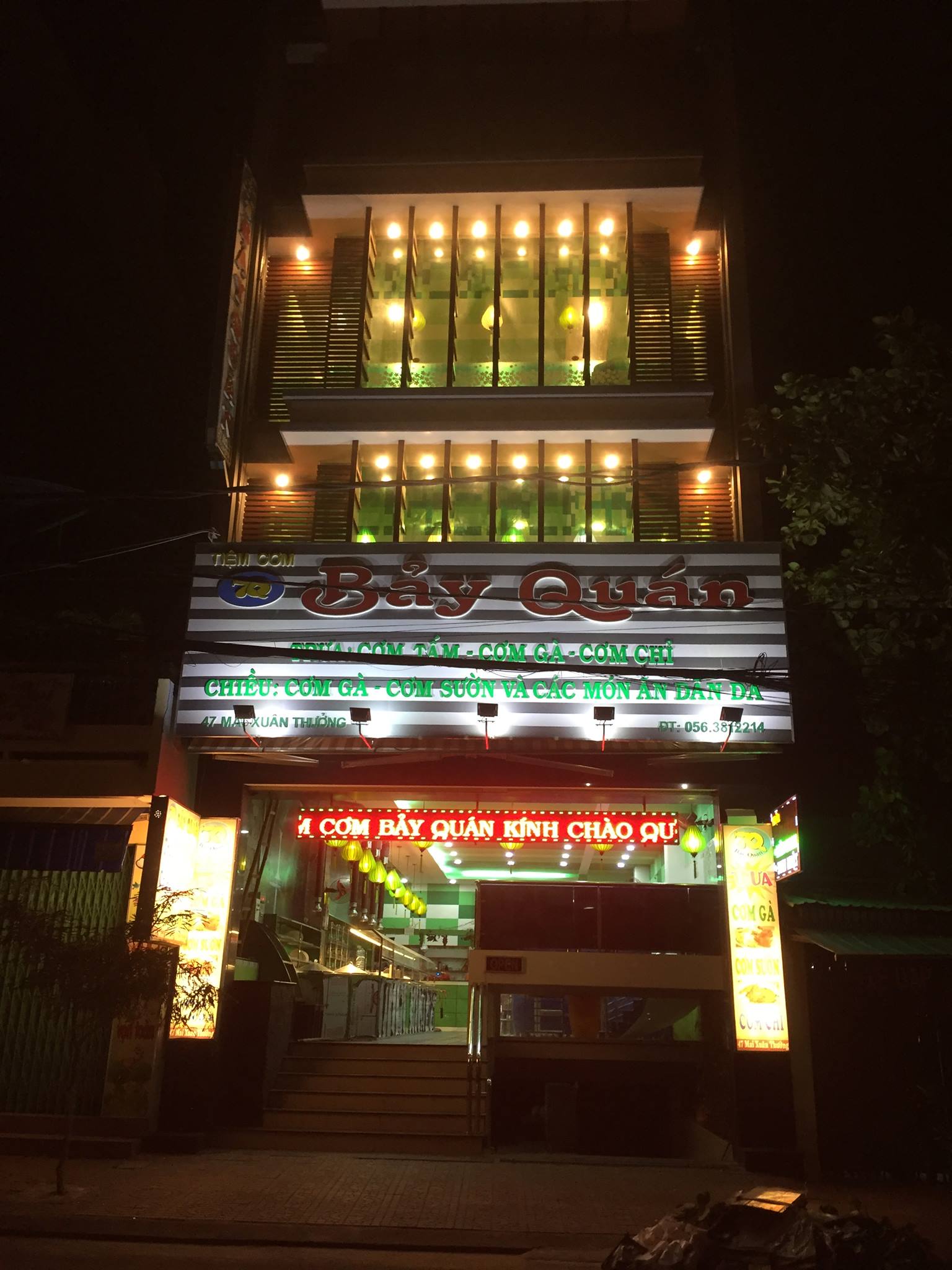 Quán cơm Bảy quán Quy Nhơn