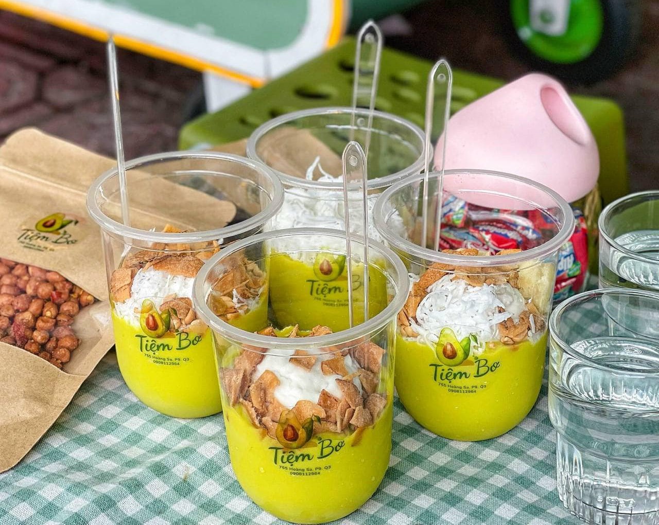 Kem bơ Sài Gòn Quán kem bơ Đà Lạt ở Sài Gòn