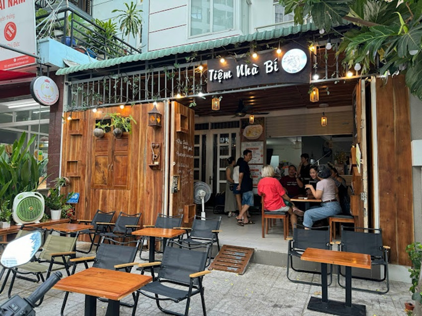 Quán kem bơ Sài Gòn Tiệm Nhà Bí 