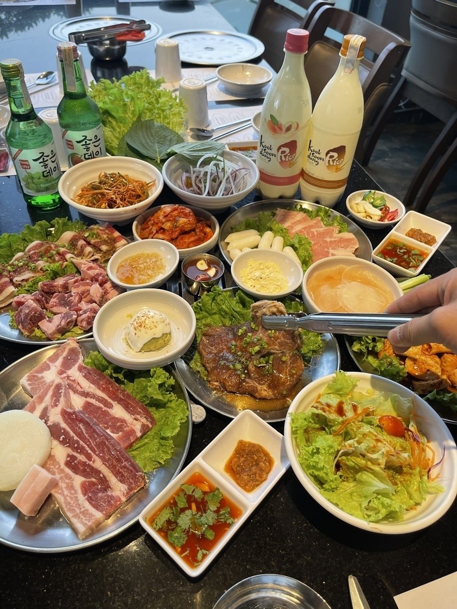 quán nhậu Đà Nẵng Gumiho chuyên phục vụ những món ăn đậm đà hương vị xứ kim chi