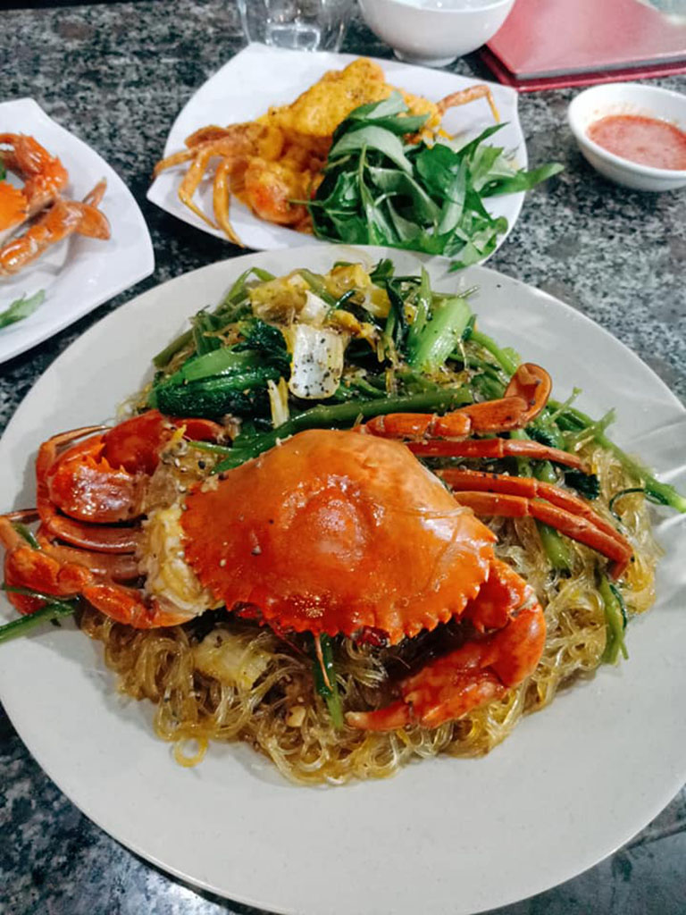 quán nhậu Quy Nhơn Đồ ăn tại quán cực kỳ bắt mắt và siêu ngon