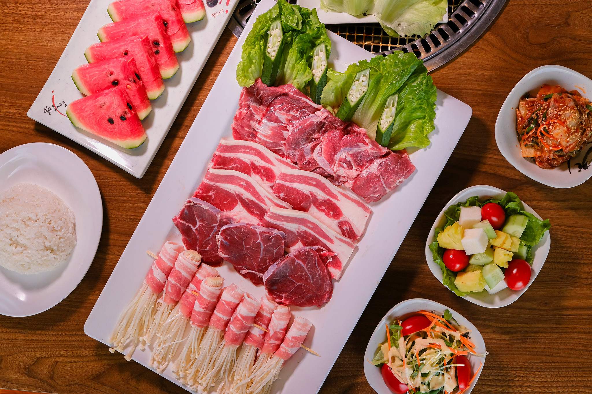 Quán nướng Hải Phòng Đồ tráng miệng của quán cũng rất đa dạng