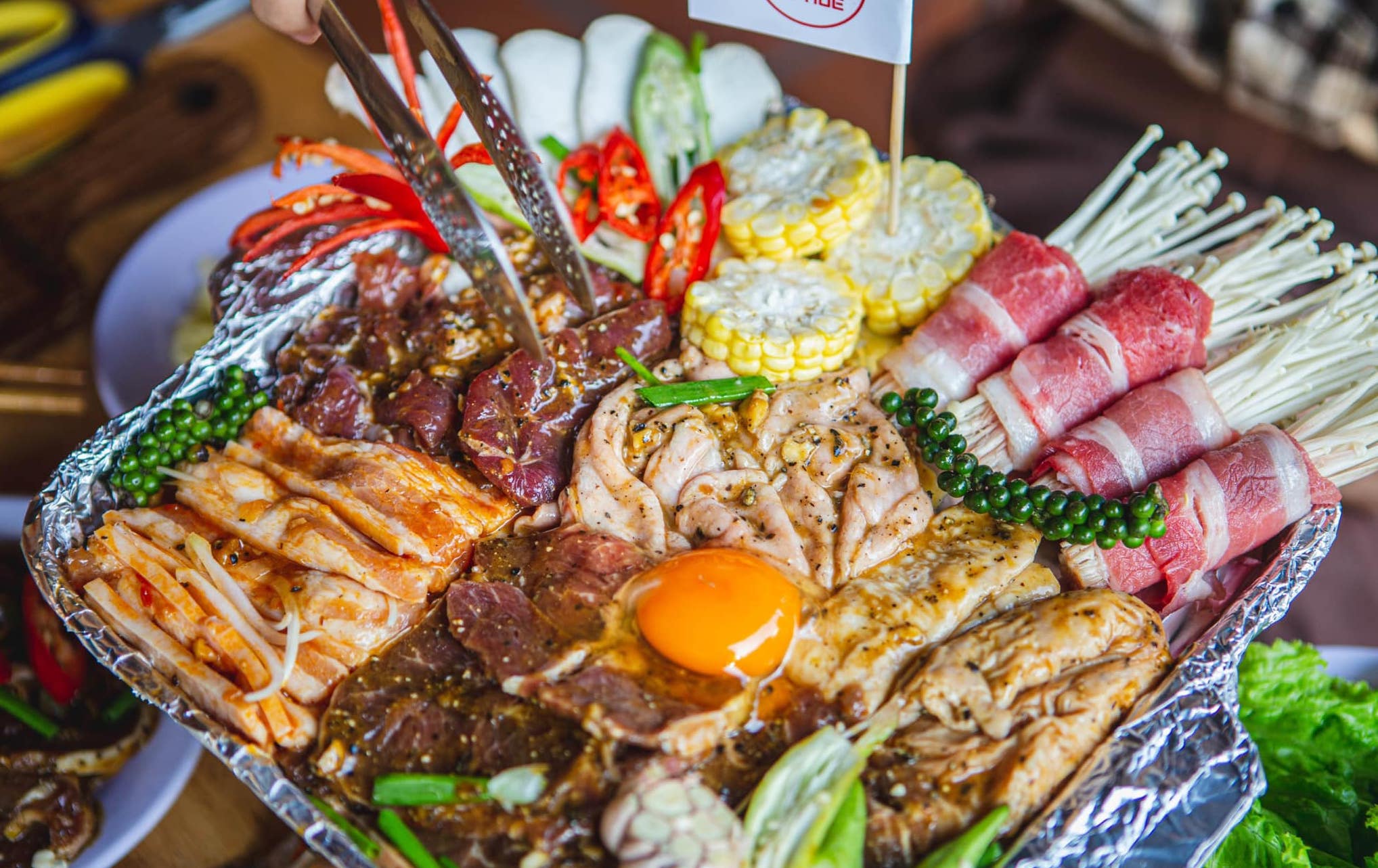 Quán nướng Huế Bạn có thể thoải mái chọn món nướng phù hợp với sở thích, khẩu vị tại quán Sò Huế