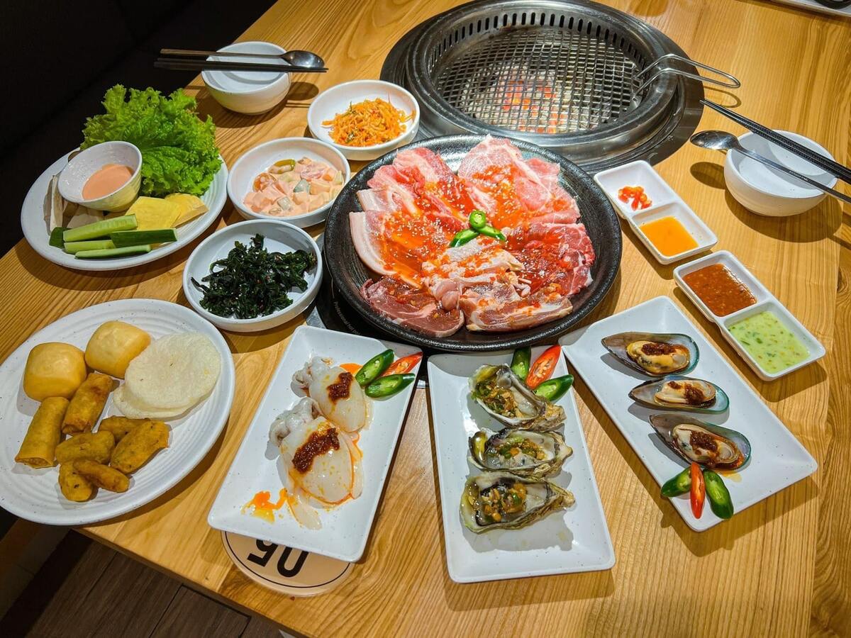 Quán nướng Huế King BBQ là một trong những quán buffet nướng ở Huế “được lòng" nhiều du khách