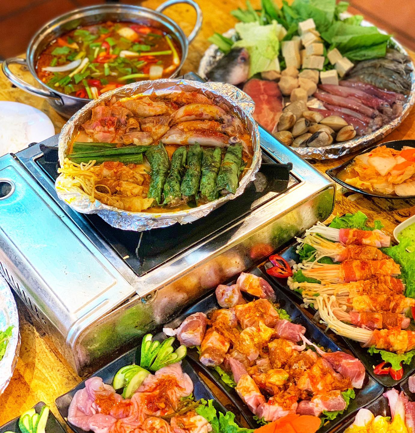 Không chỉ nổi tiếng với những món nhậu lai rai, quán Thọ Béo còn gây ấn tượng bởi đồ nướng ngon “tuyệt cú mèo"