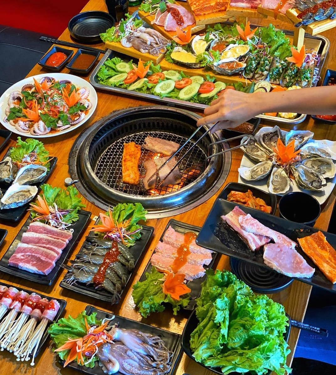 Vua Nướng là địa điểm không thể bỏ qua với team mê ẩm thực Hàn Quốc