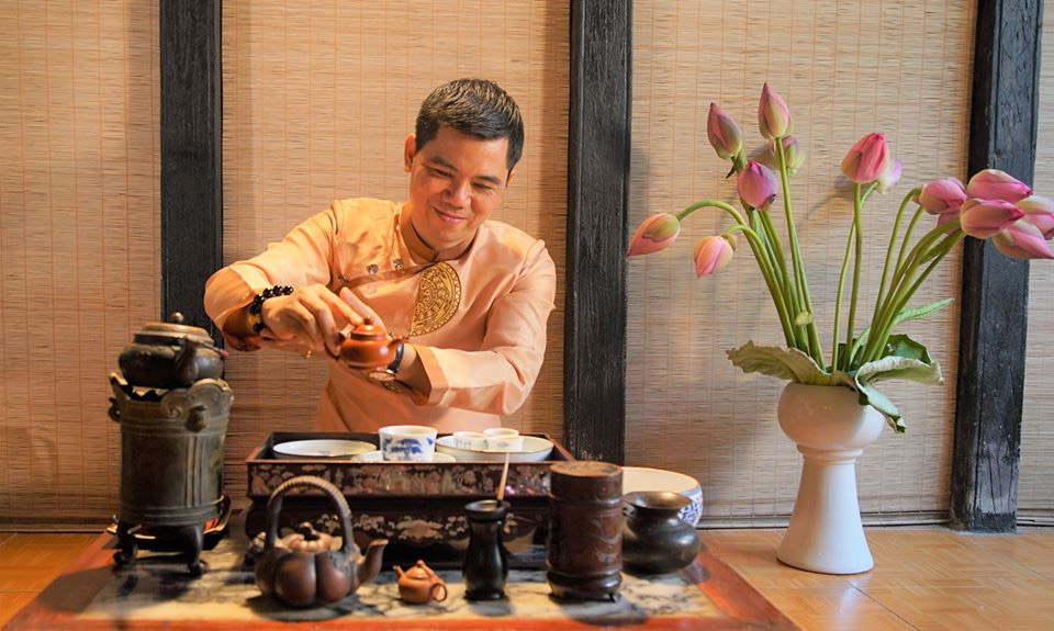 Đồ uống tại Hiên trà Trường Xuân rất đa dạng