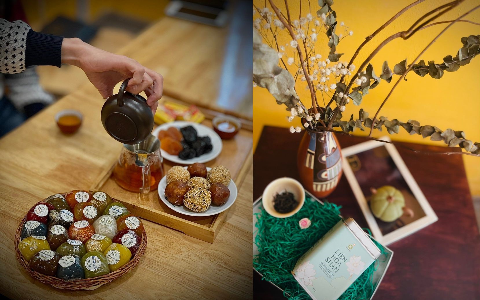 Tiệm trà Amina có tổ chức các lớp học pha trà