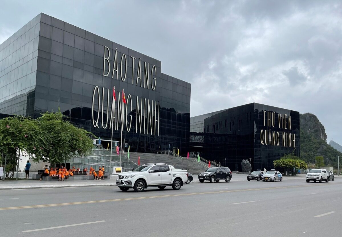 Kiến trúc độc đáo của bảo tàng Quảng Ninh