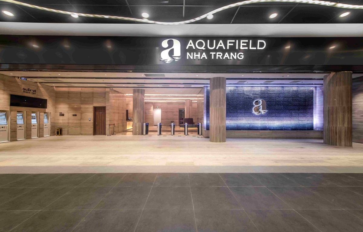 Quầy vé Aquafield Nha Trang