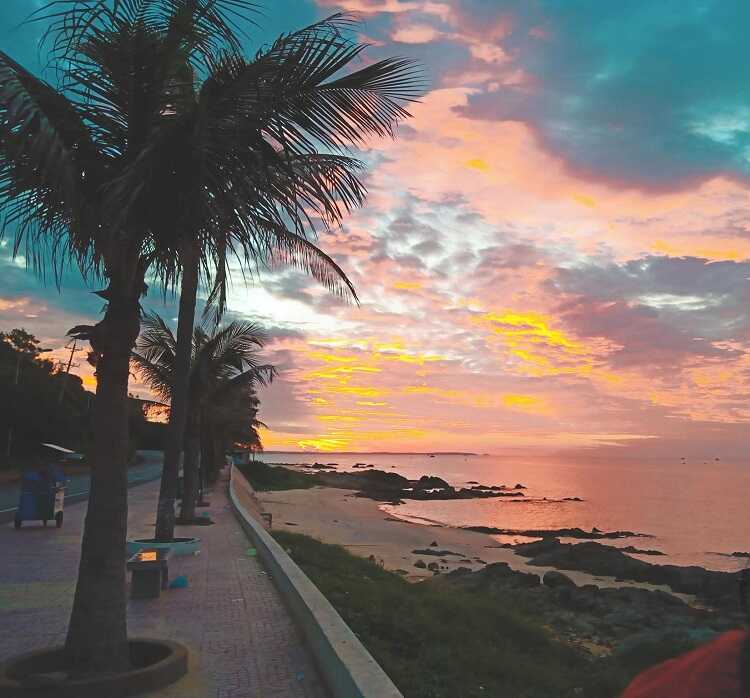 Khung cảnh thiên nhiên rất đỗi yên bình