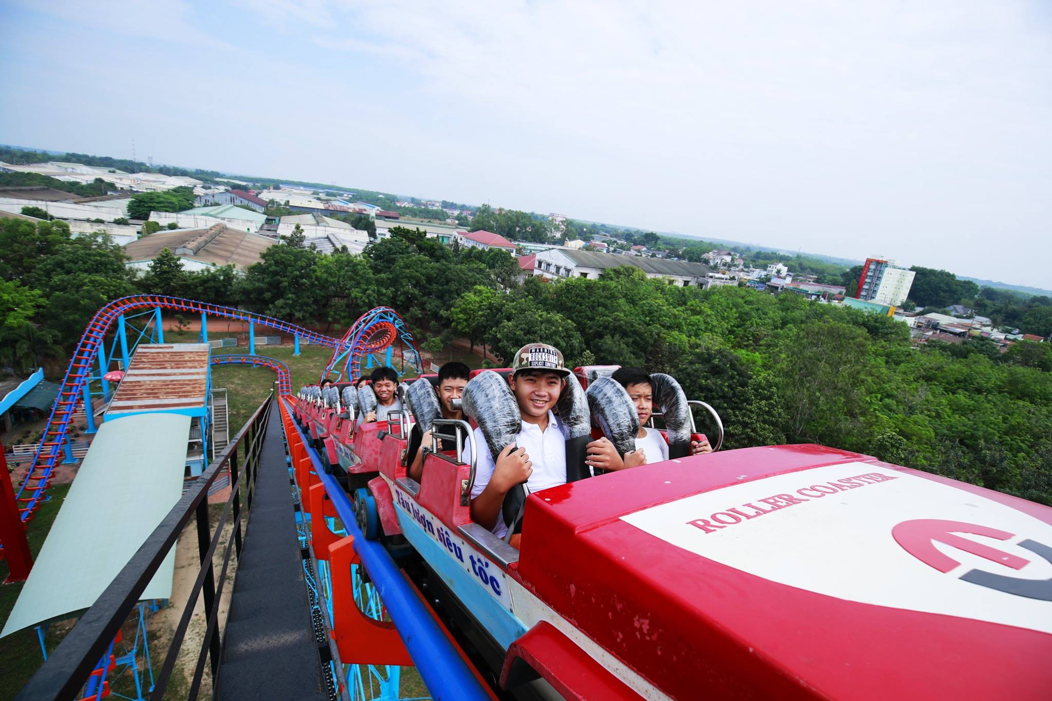 roller coaster at Dai Nam Park