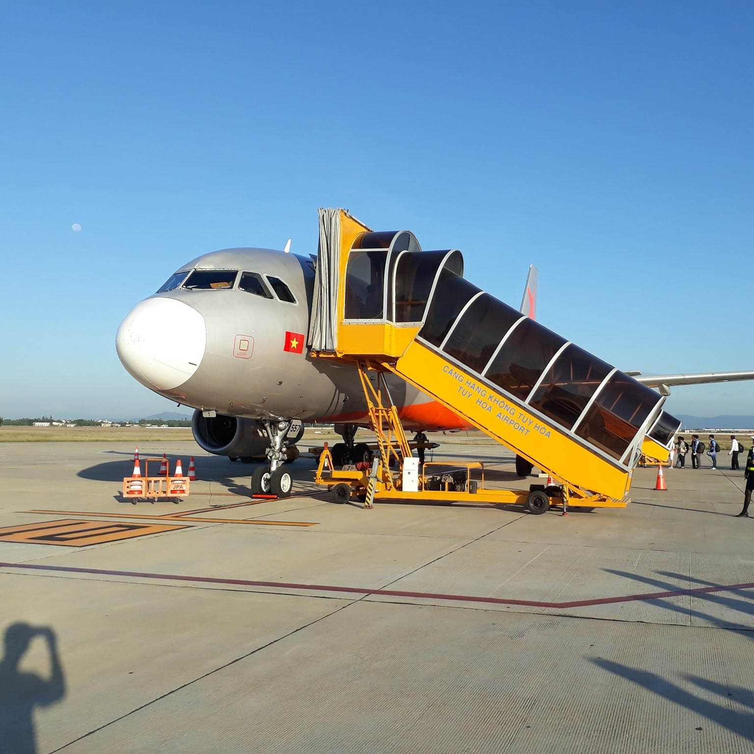 Sân bay Tuy Hòa Cảng hàng không Tuy Hòa tọa lạc ở khu phố 4, phường Phú Thạnh, TP. Tuy Hòa