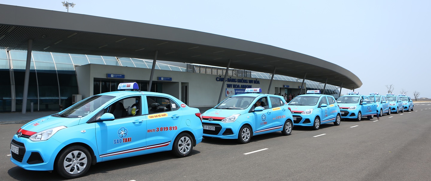 Sân bay Tuy Hòa Taxi sân bay Tuy Hòa là phương tiện được nhiều hành khách lựa chọn