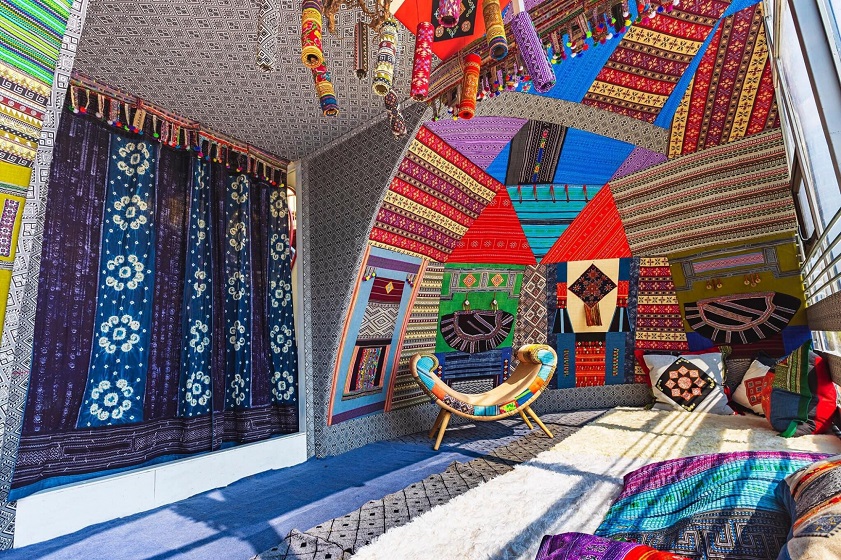 Sapa weather in June Lan Rung brocade village