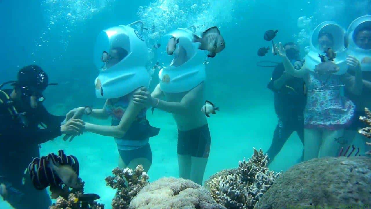 seawalker đi bộ dưới biển ở Phú Quốc