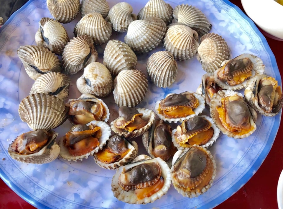 Sò huyết đầm Ô Loan Sò huyết Ô Loan có giá trị dinh dưỡng khá cao