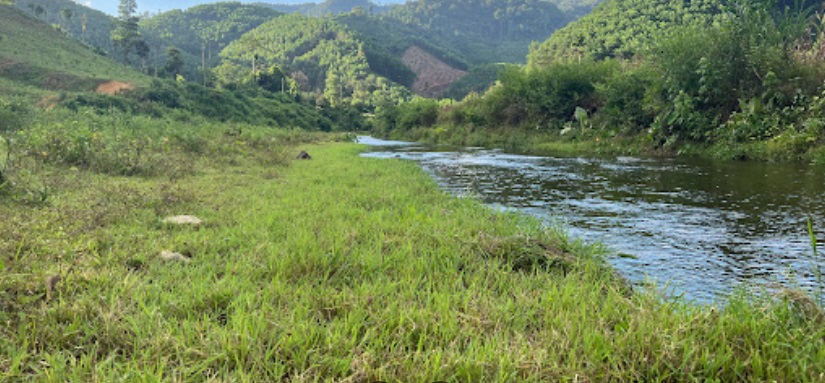Dòng suối Nước Lang trong xanh sẽ là điểm cắm trại thú vị cho mọi người