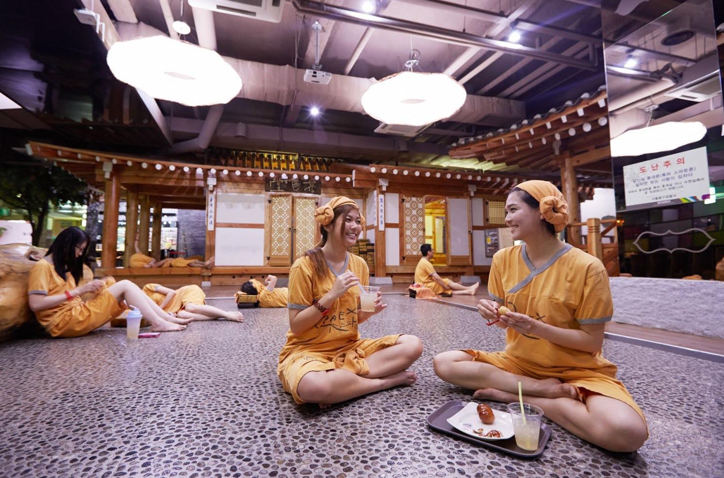 Tắm hơi Hàn Quốc