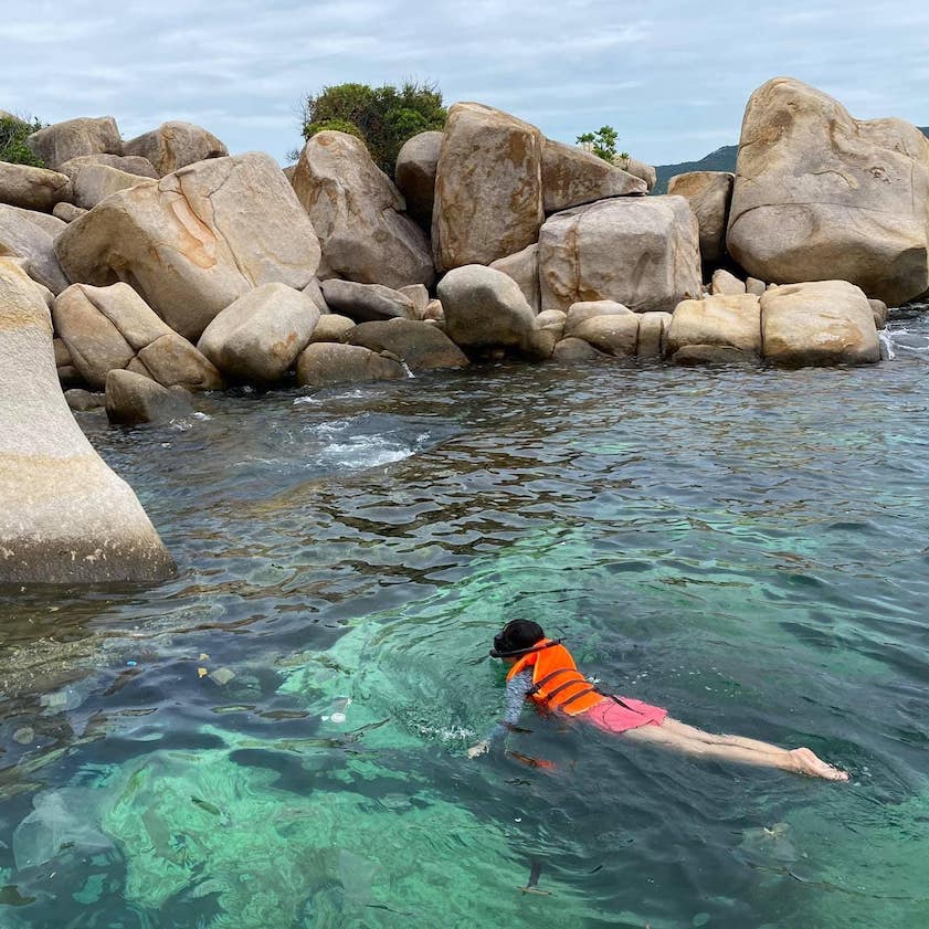 Đảo Hòn Mê Tham gia các hoạt động trải nghiệm hấp dẫn tại đảo Hòn Mê