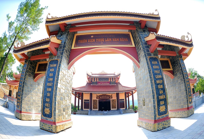 Phố đi bộ Thanh Hóa Thiền viện Trúc Lâm Hàm Rồng