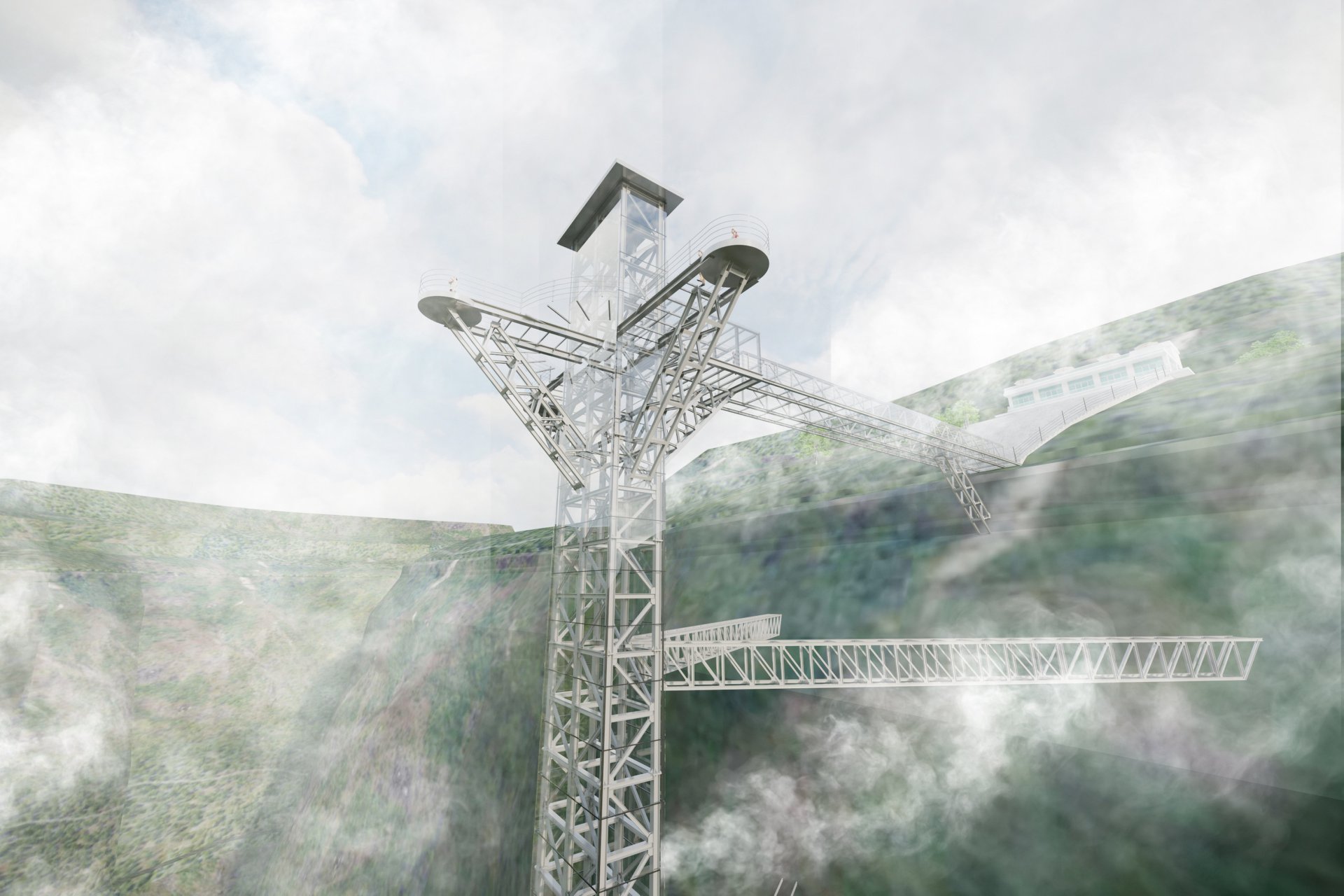 Thiết kế cầu kính Sa Pa