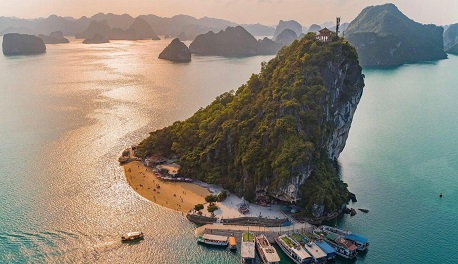 Ti Top Island: A magnificent natural marvel nestled in Halong Bay, Vietnam