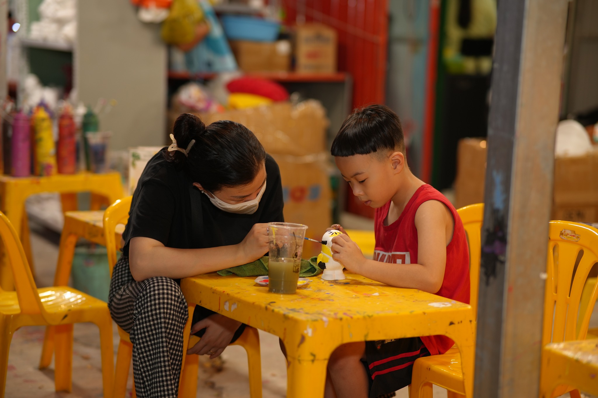 Tô tượng tại công viên An Sương