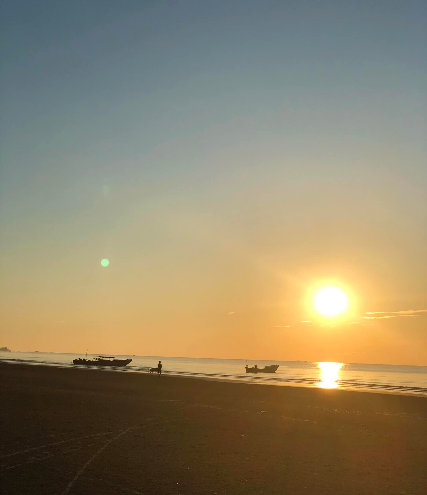 Trà Cổ Bình minh tuyệt đẹp tại Cồn Mang