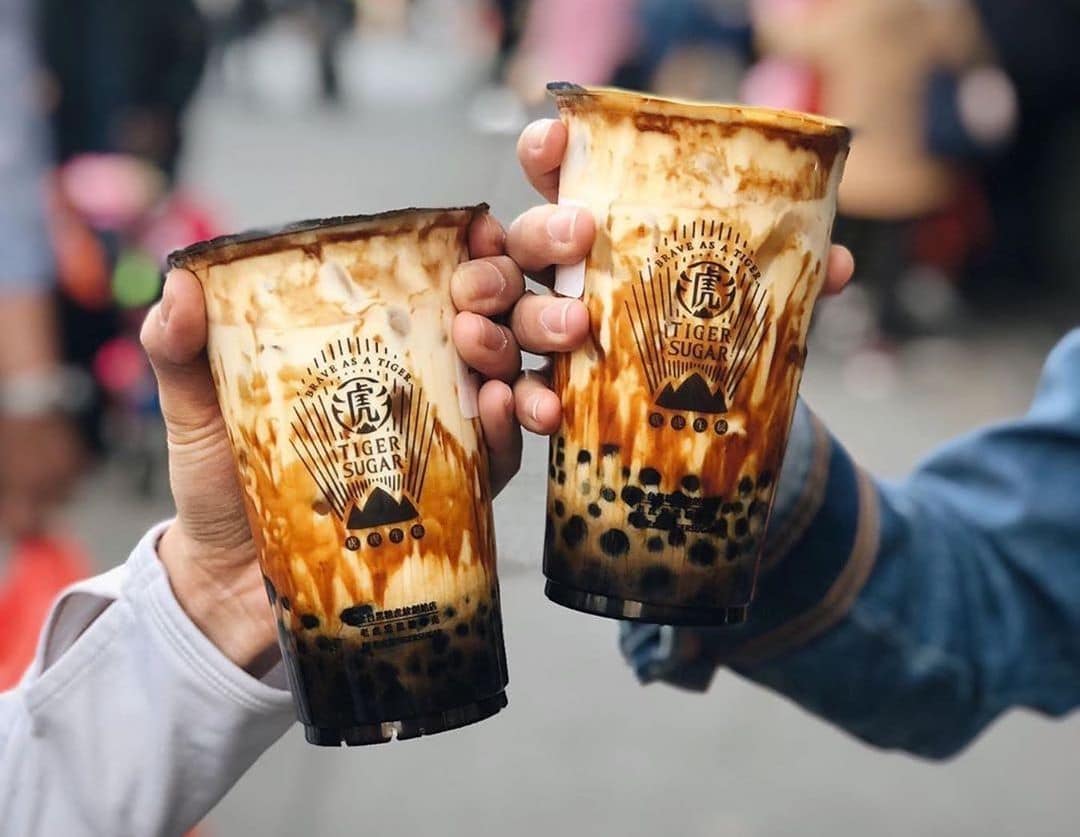 Tiger Sugar “nổi như cồn” với sữa tươi trân châu đường đen 