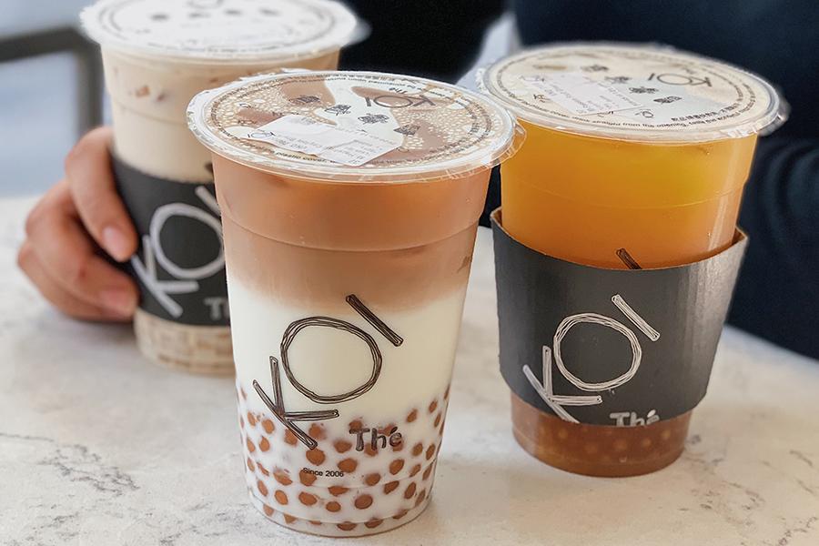 KOI Thé được nhiều bạn trẻ ưa chuộng 