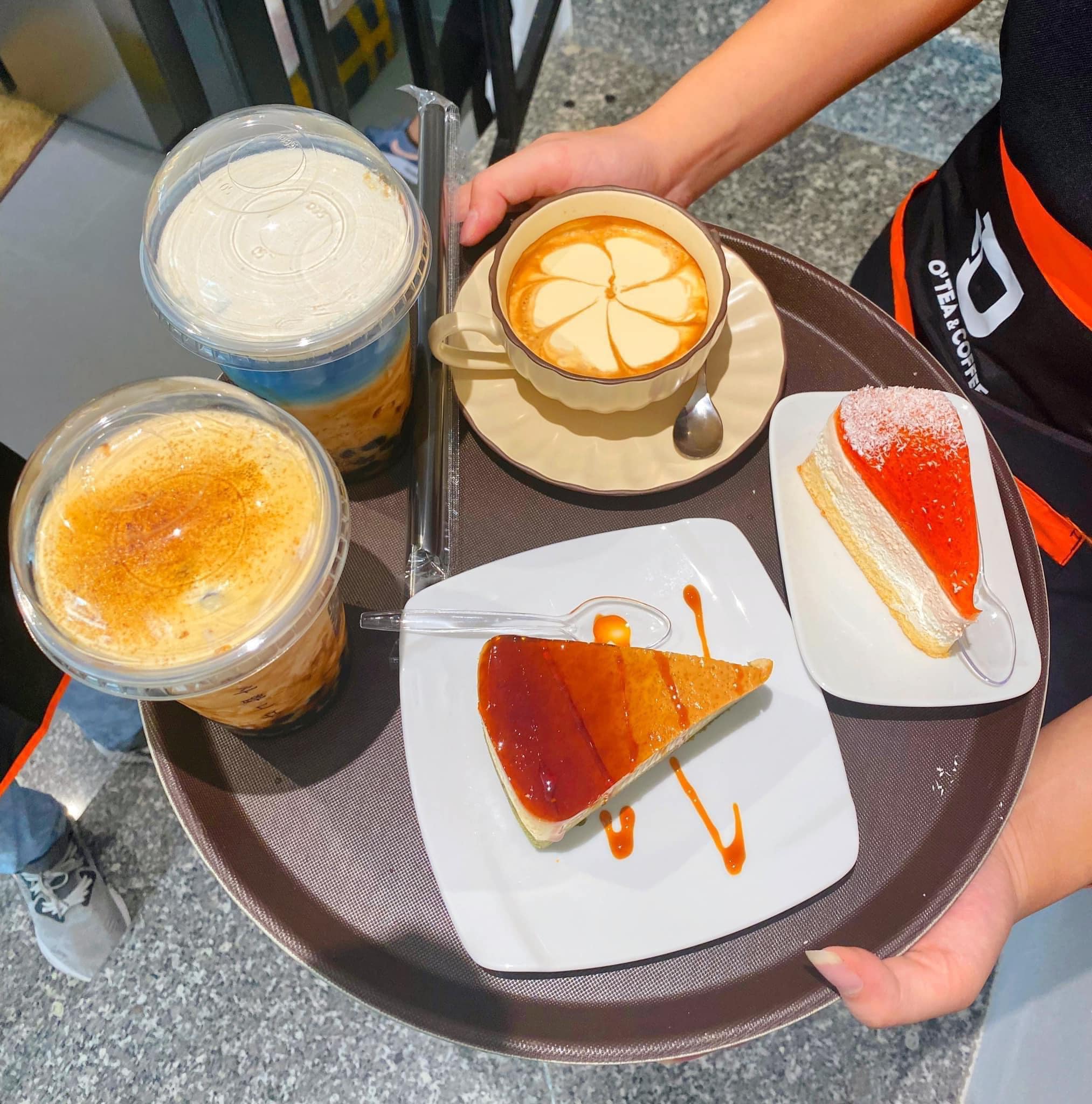 Trà sữa Hải Phòng Menu quán O'Tea & Coffee khá đa dạng và phong phú