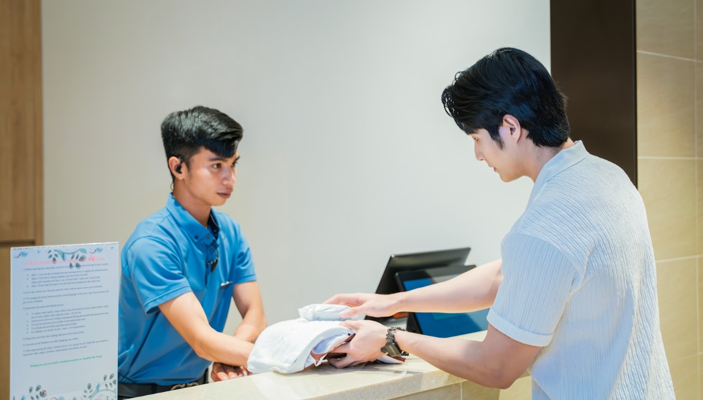 Bước trải nghiệm Jjimjilbang