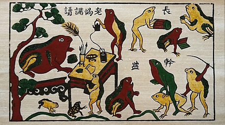 Tranh làng Hồ – dòng tranh đề tài cuộc sống, đậm bản sắc Việt