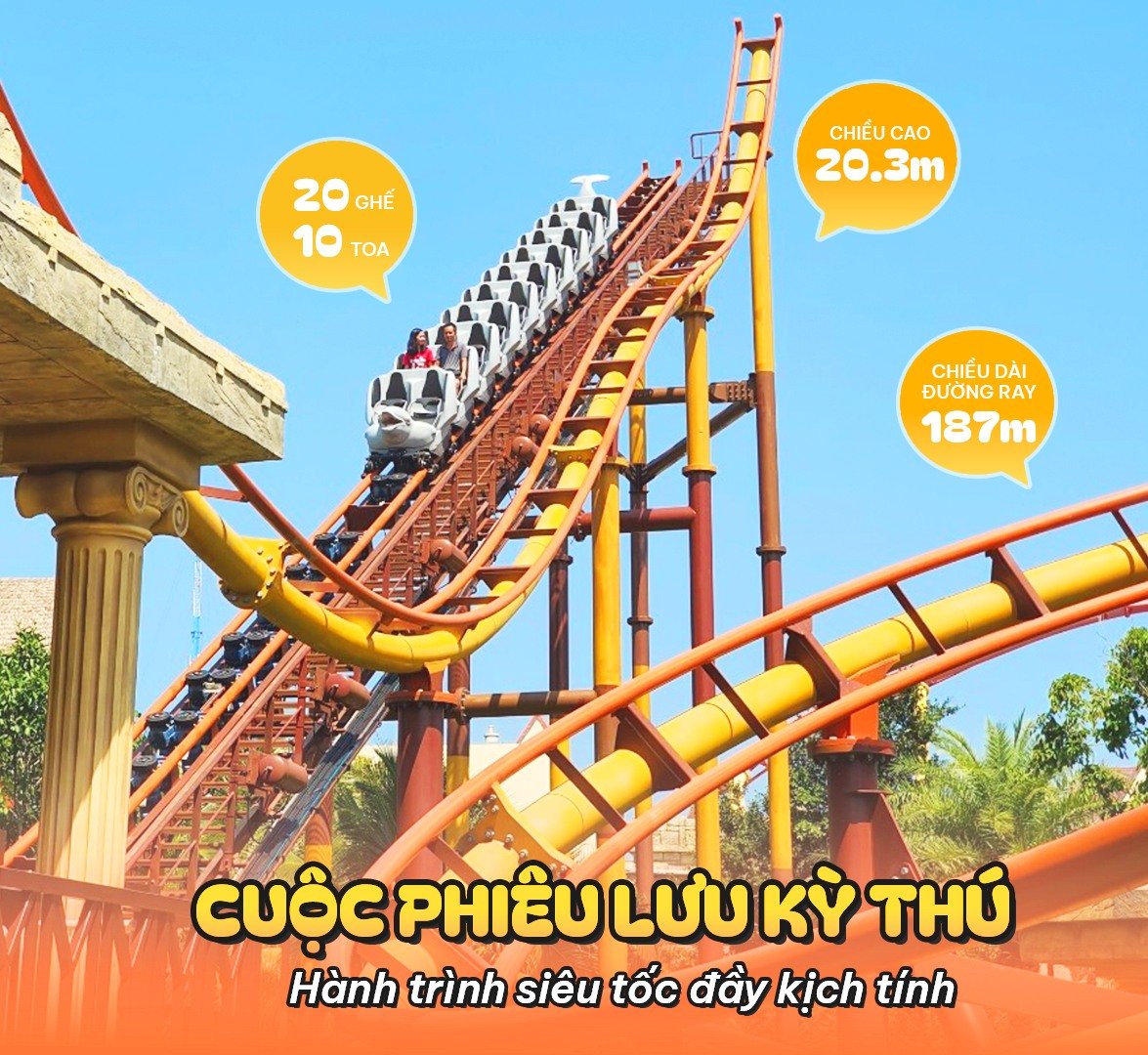 Trò chơi Cuộc phiêu lưu kỳ thú ở công viên Grand Park