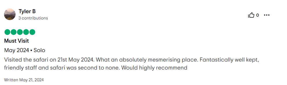 Reviews of Vinpearl Safari Phu Quoc