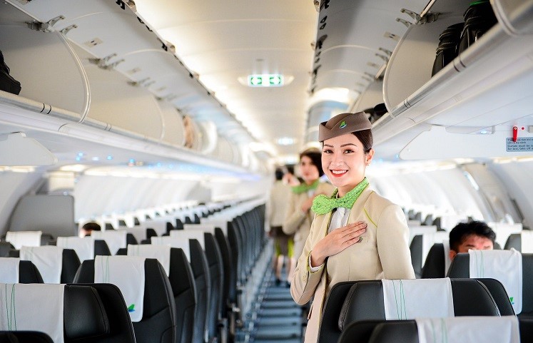 Vé máy bay hạng phổ thông Bamboo Airways là hãng hàng không có nhiều tiện ích, dịch vụ tốt