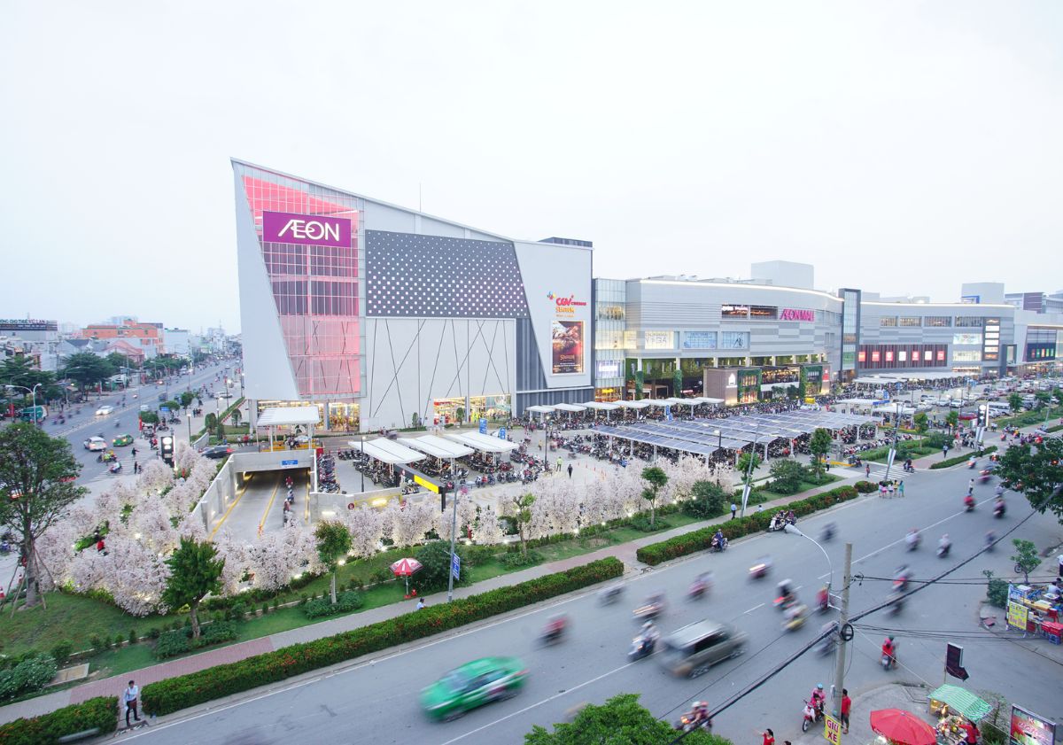 Vị trí đắc địa của Aeon Mall Bình Tân