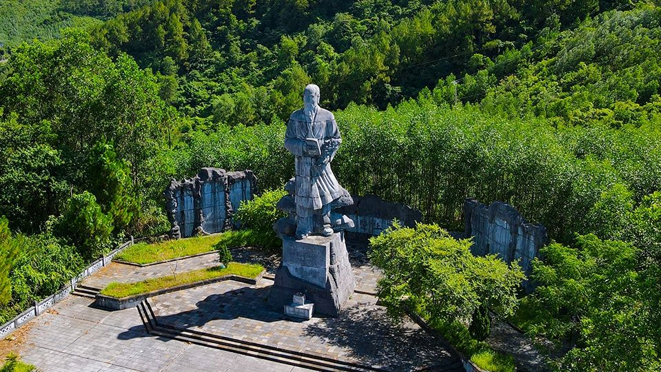 Vị trí khu di tích Hải Thượng Lãn Ông Hà Tĩnh