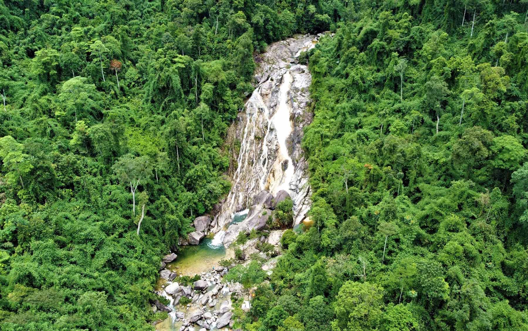 Vị trí thác Ma Hao