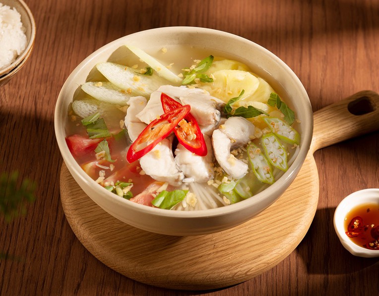 Vietnamese fish soup Vietnamese hot and sour fish soup is ranked among the most delightful fish soups worldwide