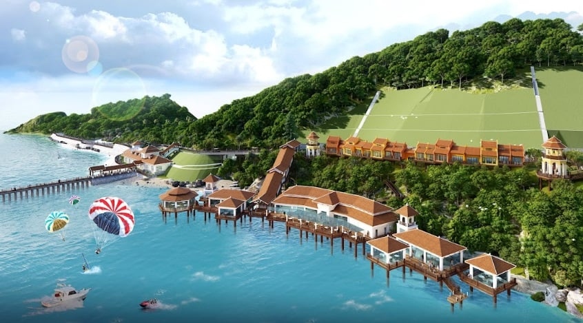 Du lịch VinWonders Cửa Hội trên đảo Song Ngư