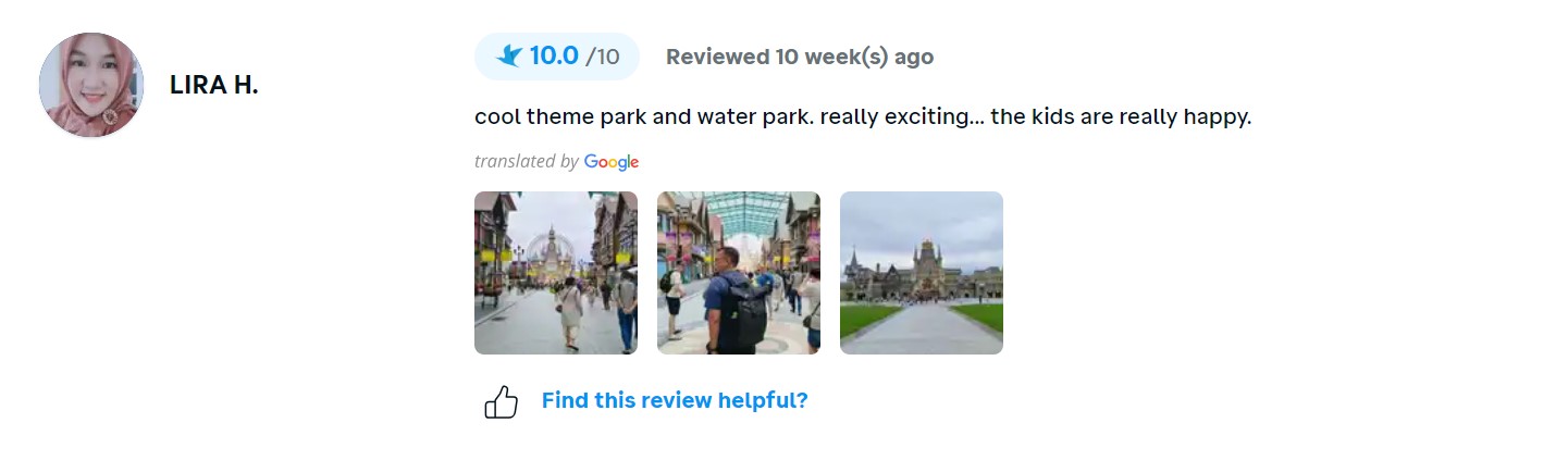 Reviews of VinWonders Phu Quoc