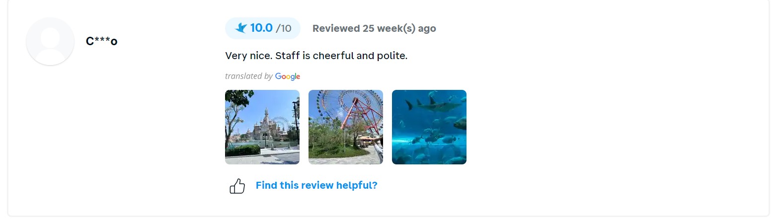 Reviews of VinWonders Phu Quoc