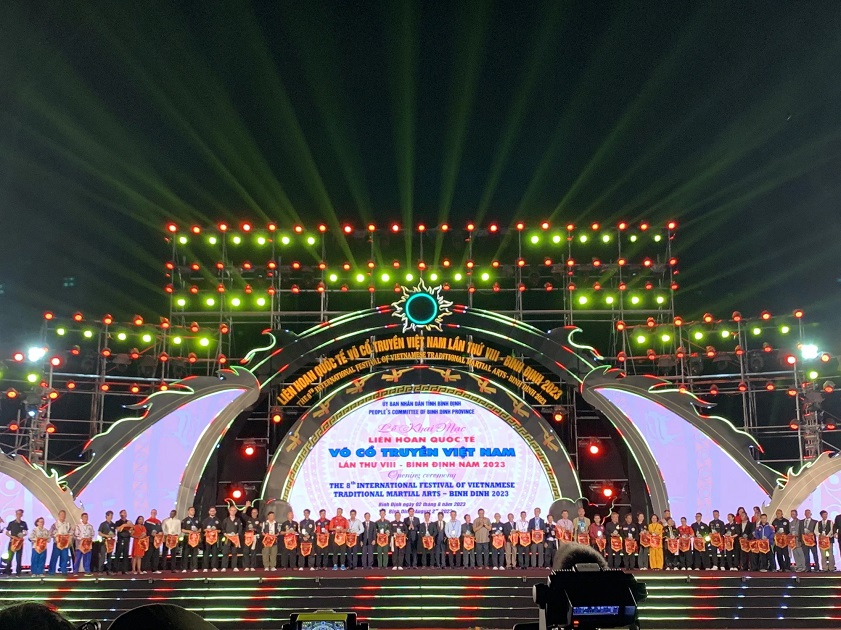 Võ cổ truyền Bình Định Liên hoan quốc tế võ cổ truyền Bình Định được tổ chức định kỳ 2 năm 1 lần