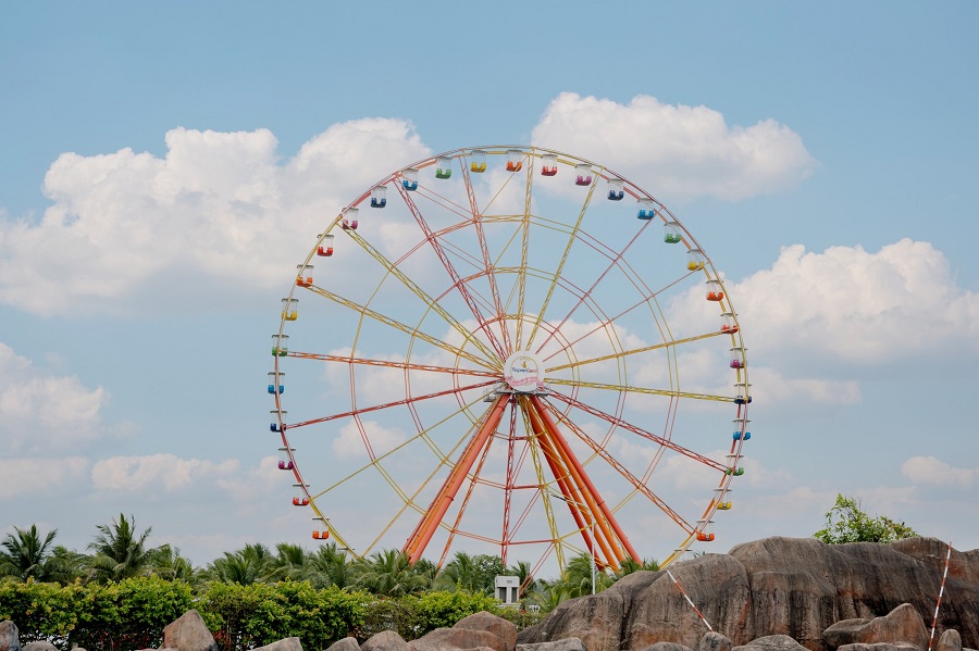 Du lịch Hà Tĩnh Trò chơi Vòng xoay thời gian VinWonders Hà Tĩnh Water Park