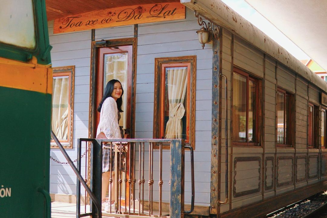 Những bức hình đậm chất hoài cổ cùng ga xe lửa Đà Lạt