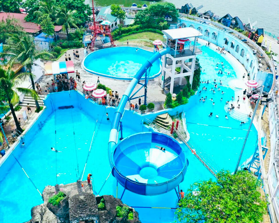 Immerse yourself in a refreshing water paradise at West Lake Water Park 