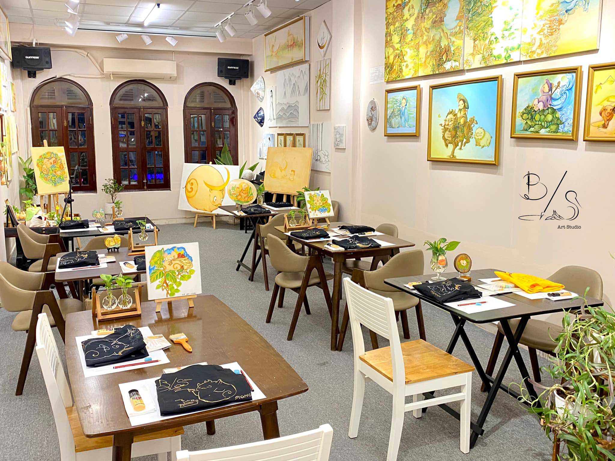 Workshop vẽ tranh B/S Art Studio