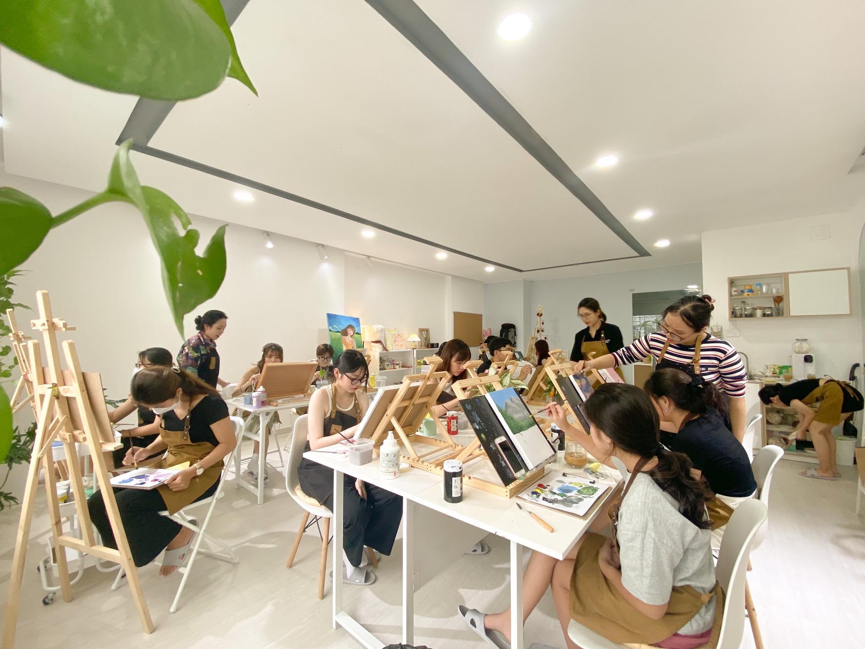 Workshop vẽ tranh Thỏ Cầm Cọ